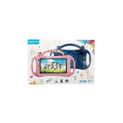 Tablet Bestrio Kids 7 8GB/512GB Dual Sim 7" Cinza Rosa